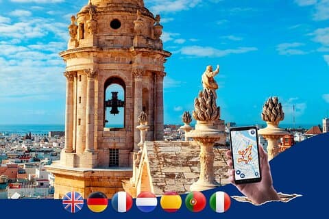 Cadiz: City Walk with Audio Guide in 7 Languages on your Phone