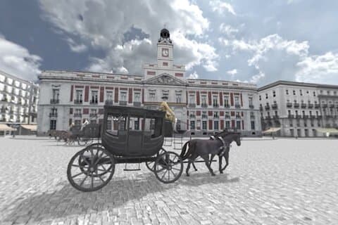 Historic Madrid Virtual Reality Experience with an Official Guide
