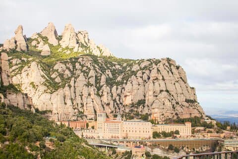 Montserrat Full Day Tour with Castle-Winery Lunch & Wine Tasting