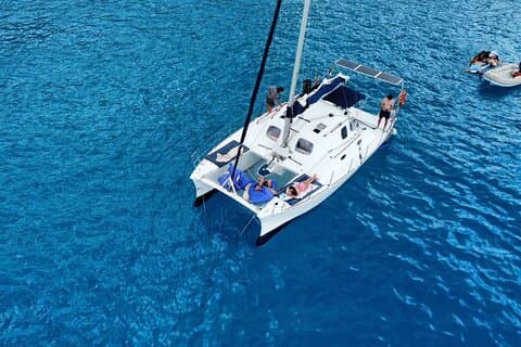 Full Day Trip in Ibiza and Formentera on Board our Catamaran