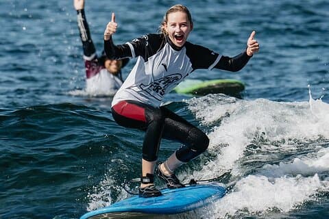 Small Group Surf Lesson in Playa de las Americas