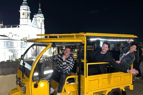 Tuk Tuk Tour of the Best of Madrid (booking only)