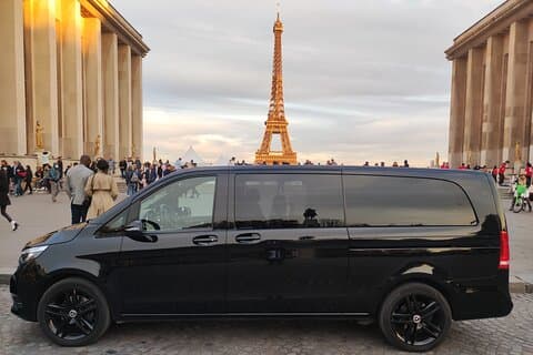 PARIS city tour in a luxury VIP minivan