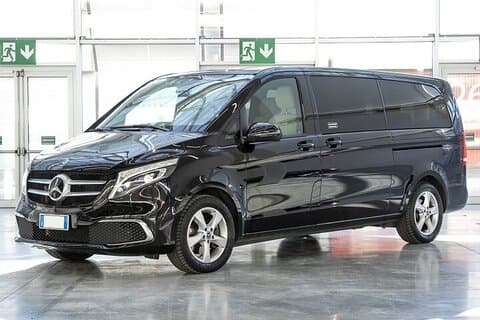 Departure from Malaga City to Malaga airport AGP by Luxury Van