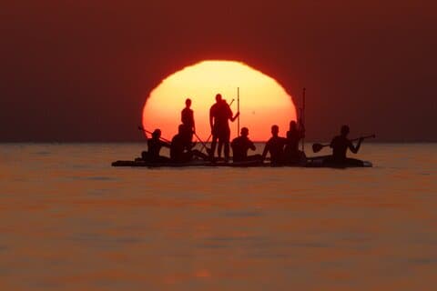 Paddle Surf al Amanecer Incluidos fotografías, vídeos y Desayuno