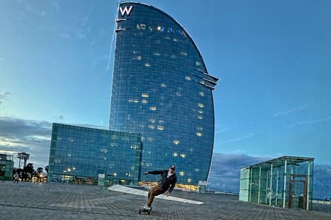 e-skate experience Barcelona - lessons & tours