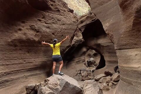 Barranco de las Vacas, caves & village by Sky Rebels local guides