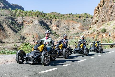 3 Wheel Motorcycle like Quad/Buggy Tour Gran Canaria (Maspalomas)