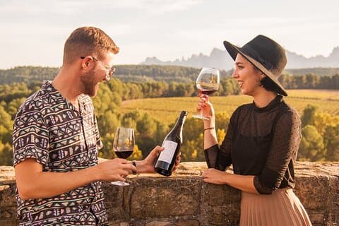 From Barcelona: Half-Day Montserrat, Tapas & Wine Tour