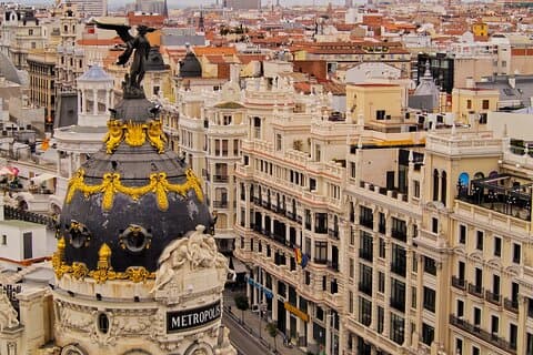 Self Guided Walking City Tour in Madrid