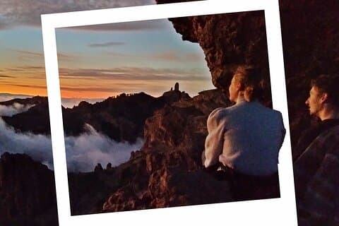 Sunset Hike and Stargazing Experience in Roque Nublo Mountains