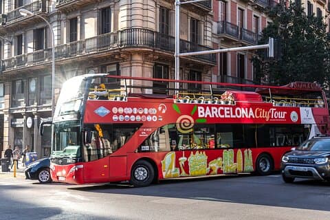 Barcelona Sightseeing Hop-On Hop-Off Bus Tour
