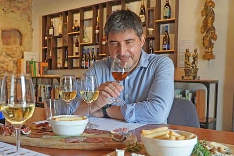Winery tastings with charcuterie