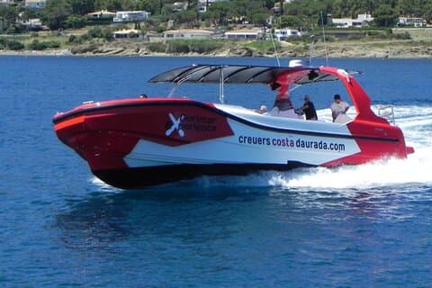 Excursion from Cambrils by 2-hour speedboat