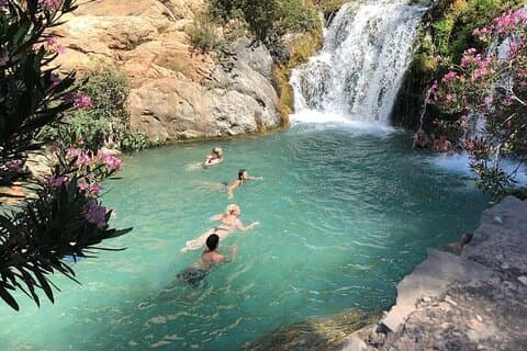 Algar Waterfalls from Alicante and Benidorm