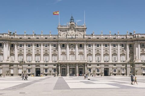 Royal Palace of Madrid Entry Ticket with Audioguide