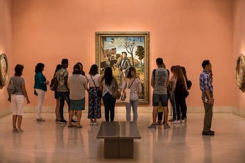 Madrid Thyssen-Bornemisza Museum Ticket with Lunch