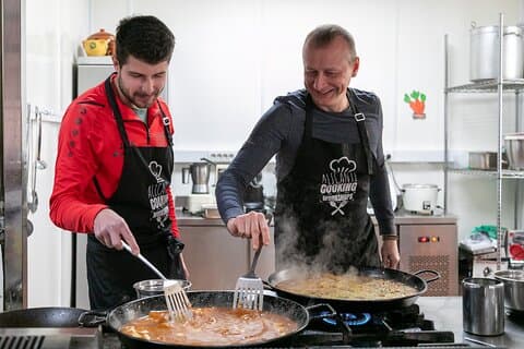 Paella & Sangria Class with Tapas and Market Visit