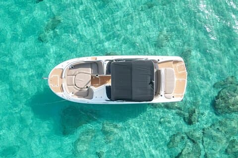 Relax by Boat with Paddle Surfing and Snorkeling in San Antonio