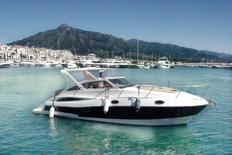 RAKEL YATCH 11m 7 pax - Departure from Puerto Banus, Marbella.
