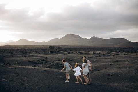 Family photography in Lanzarote, where emotions meet nature