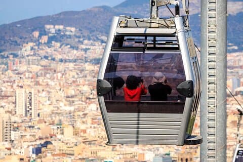 Barcelona Highlights Tour with Montjuïc Cable Car
