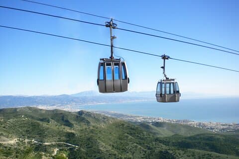 Benalmadena Cable Car Admission Ticket