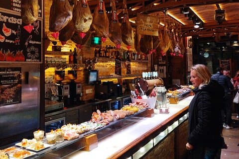 Pintxo bar in Pamplona