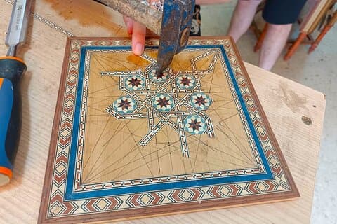 Marquetry workshop