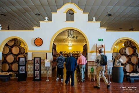 Interior of the Winery
