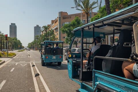 Barcelona Essentials Private Tuk-Tuk Sightseeing Tour