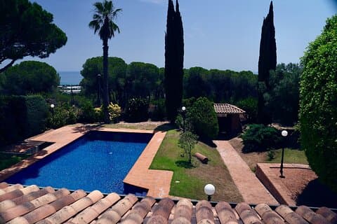 Wine Testing Overlooking the mediterranean Sea