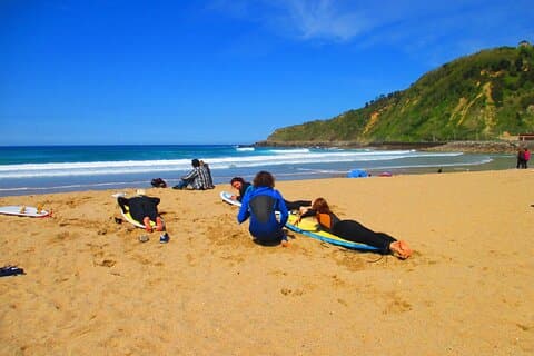 Surf trip to the Basque Country