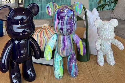 Fluid Art Workshop – Unique Figures in Alicante