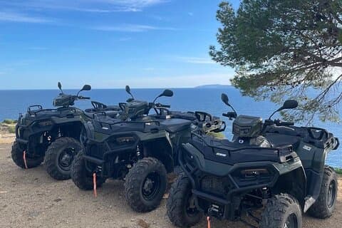Quad tour on the beautiful bay of Rosas