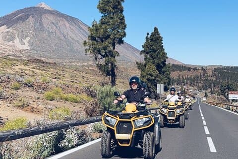 Puerto de la Cruz : Tour in Quad al Teide with Photos & Snack Local