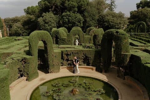 Engagement photoshoot by our local photographer in Barcelona