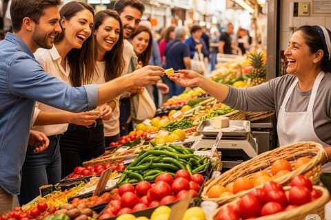 Heart of Alicante Central Market and Old Town Tour