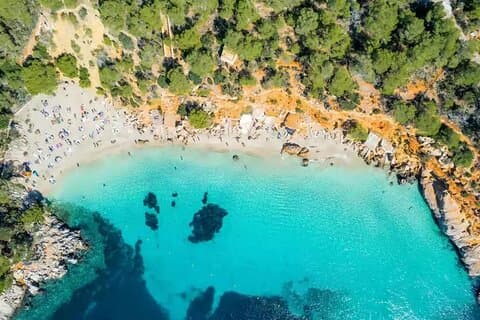 Cala salada tour jetski ibiza