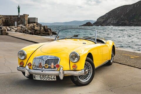 Tour of Coruna in a Classic Car