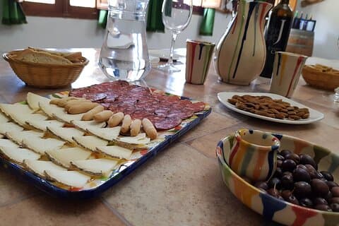 Aperitivo from La Alpujarra