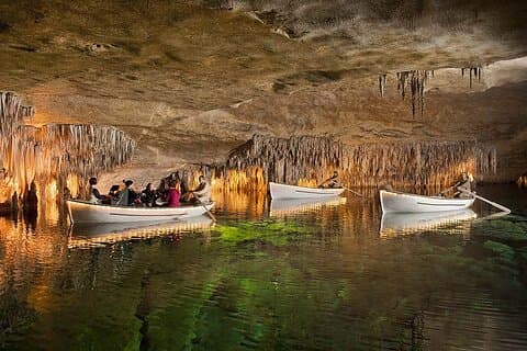 Drach caves boat ride