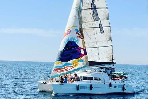 Marbella : Private Catamaran with Drinks & Snacks