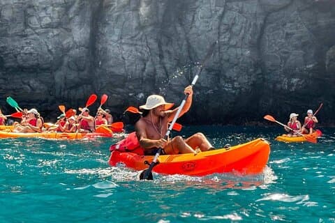 Tenerife Kayak Tour with Marine Wildlife Spotting and Snorkeling