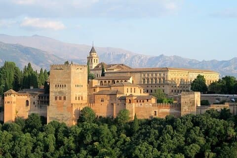 Panoramic view of the Alhambra