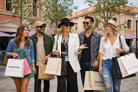 Personal shopper in La Roca Village Barcelona