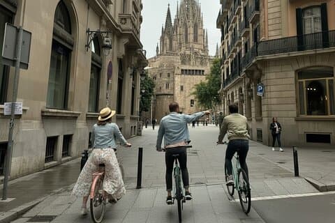 Private Barcelona Bike Highlights & Sagrada Familia