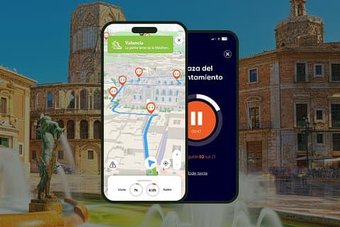 GPS Audioguide app: From the Turia Garden to the City of Arts (Offline).