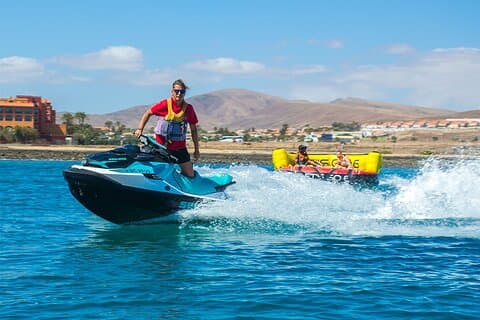 20-minute jet ski tour from Caleta de Fuste