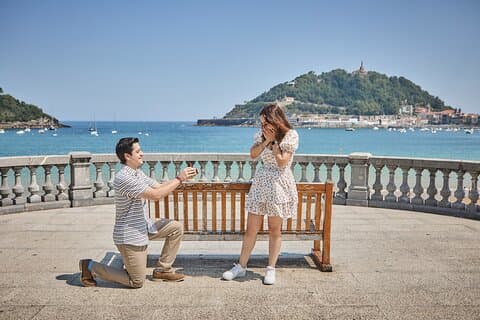 Hand order in Donostia San Sebastian